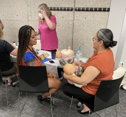 Kansas Breastfeeding Coalition in person clinical skills day image 2022